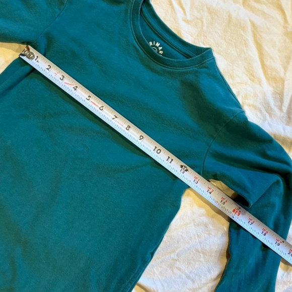 Primary kids tunic sweatshirt size 6-7, sunwashed teal - Picture 6 of 6